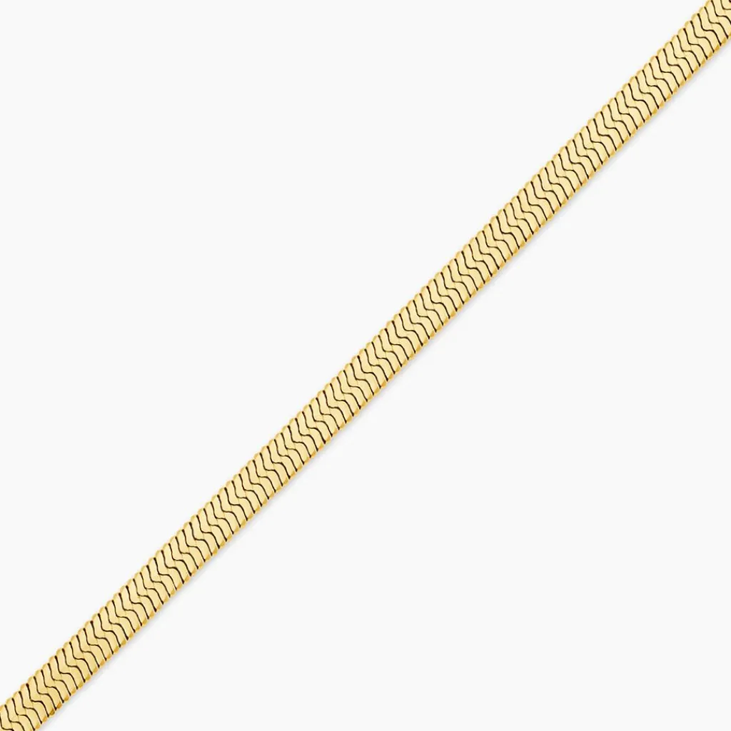Histoire d'Or Bracelet Prestance Acier Jaune Sale