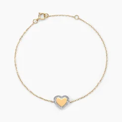 Histoire d'Or Bracelet Promesse Pour L'eternite Or Jaune Diamant Outlet