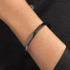 Histoire d'Or Bracelet Rabhia Ceramique Noir Céramique Discount