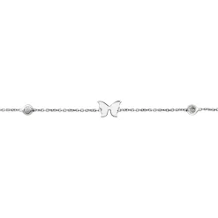 Histoire d'Or Bracelet Rana Argent Blanc Oxyde De Zirconium Discount