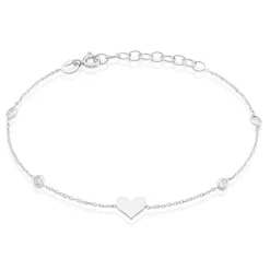 Histoire d'Or Bracelet Rana Argent Blanc Oxyde De Zirconium Discount