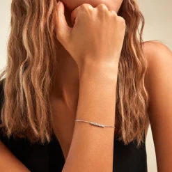 Histoire d'Or Bracelet Rio Tennis De Zirconium argent blanc oxyde Discount