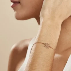 Histoire d'Or Bracelet Rosita Argent Rose Sale