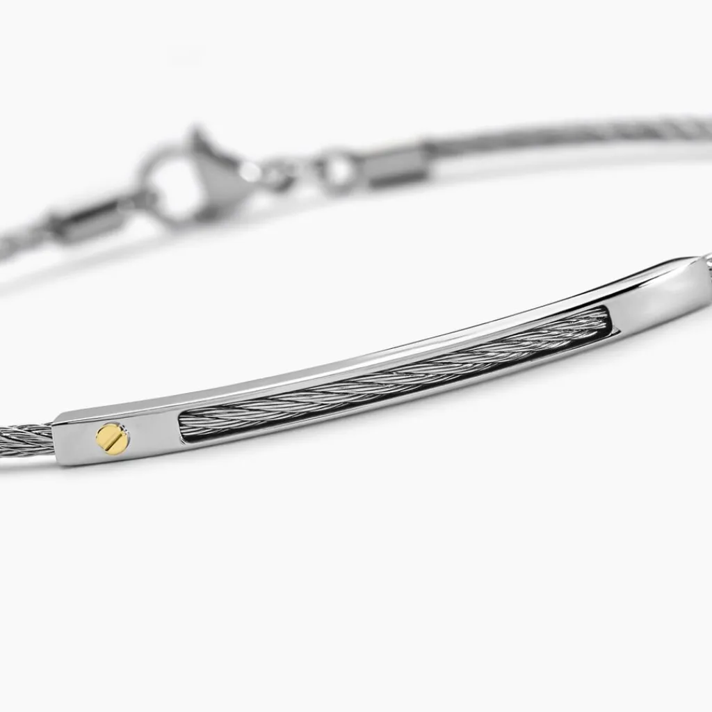 Histoire d'Or Bracelet Royan acier bicolore Hot