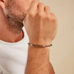 Histoire d'Or Bracelet Royan Acier Tricolore acier blanc New