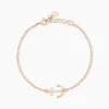 Histoire d'Or Bracelet Sacha Argent Rose New