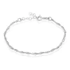 Histoire d'Or Bracelet Saman Argent Blanc