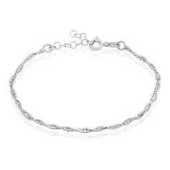 Histoire d'Or Bracelet Saman Argent Blanc