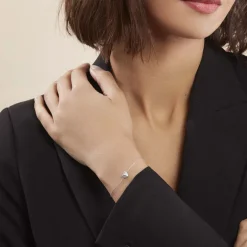Histoire d'Or Bracelet Samia Argent Blanc Oxyde De Zirconium Sale