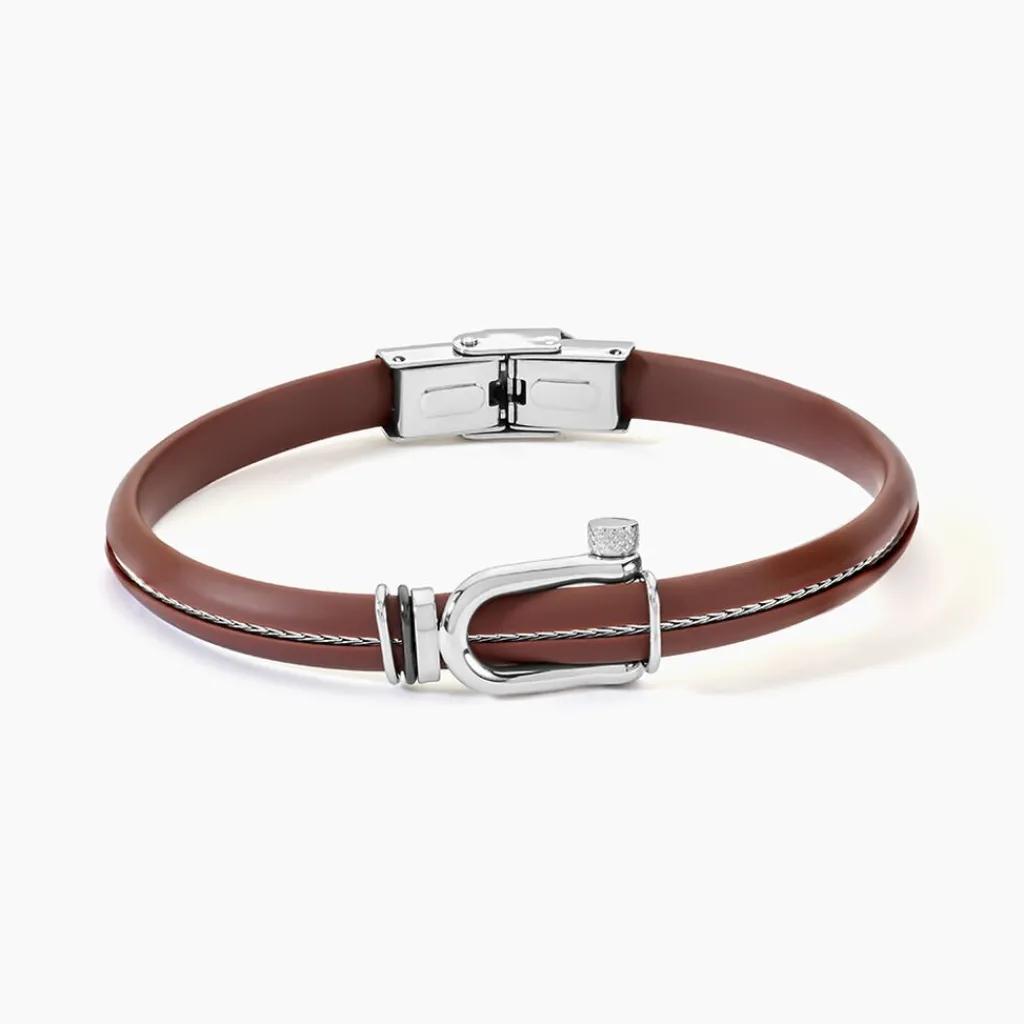 Histoire d'Or Bracelet Seb Acier Blanc Sale