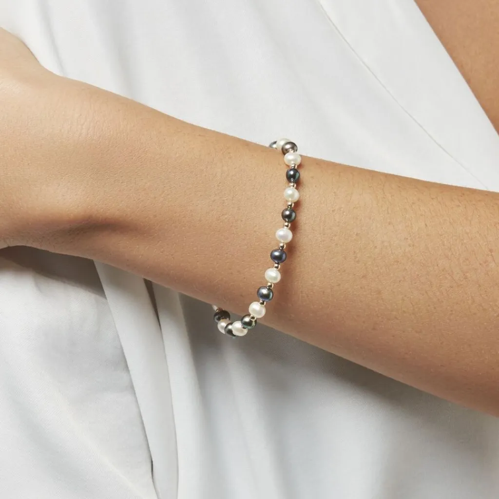 Histoire d'Or Bracelet Selsabile Or Jaune Perle De Culture Online