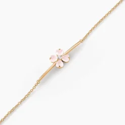 Histoire d'Or Bracelet Sendai Plaqué Or Jaune Oxyde De Zirconium Sale