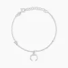 Histoire d'Or Bracelet Serenella Argent Blanc Oxyde De Zirconium New