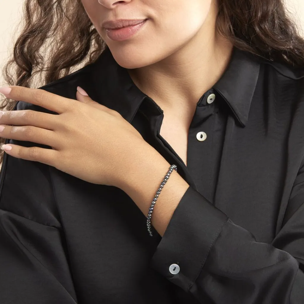 Histoire d'Or Bracelet Severiane Or Jaune Perle De Culture Online