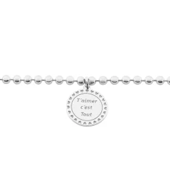 Histoire d'Or Bracelet Shamsi Argent Blanc New