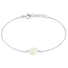 Histoire d'Or Bracelet Sirene Argent Blanc Nacre Hot