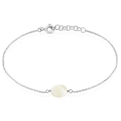 Histoire d'Or Bracelet Sirene Argent Blanc Nacre Hot