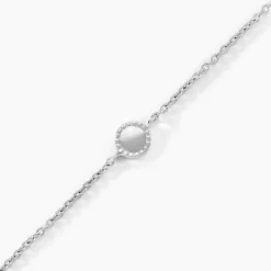 Histoire d'Or Bracelet Sixties Argent Blanc Discount