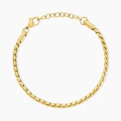 Histoire d'Or Bracelet Sloane Acier Jaune Outlet