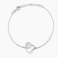 Histoire d'Or Bracelet Soa Argent Blanc Oxyde De Zirconium Clearance