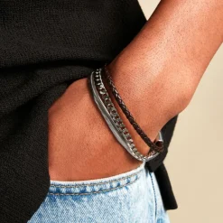 Histoire d'Or Bracelet Sohan Acier Blanc Discount