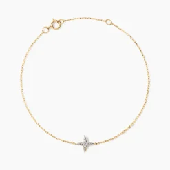 Histoire d'Or Bracelet Starlight Or Jaune Diamant Outlet
