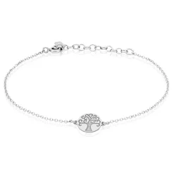 Histoire d'Or Bracelet Steenie Argent Blanc New