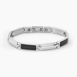 Histoire d'Or Bracelet Street Acier Blanc Best