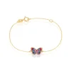 Histoire d'Or Bracelet Sulivia Papillon Or Jaune New