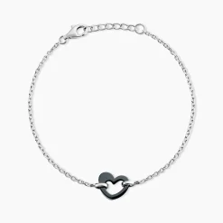 Histoire d'Or Bracelet Sumeyra Argent Blanc Céramique Discount