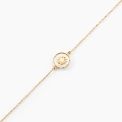 Histoire d'Or Bracelet Sunlight Or Jaune Nacre Clearance