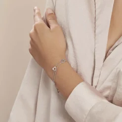Histoire d'Or Bracelet Suzy argent blanc Outlet