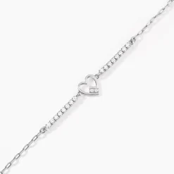 Histoire d'Or Bracelet Syliana Argent Blanc Oxyde De Zirconium Clearance