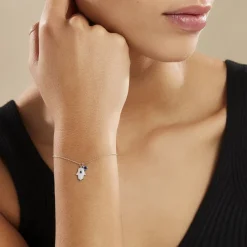 Histoire d'Or Bracelet Symbolique Argent Blanc Oxyde De Zirconium Discount