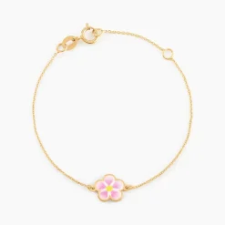 Histoire d'Or Bracelet Syna Fleur Or Jaune Clearance