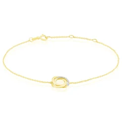 Histoire d'Or Bracelet Syrena Or Jaune Diamant Clearance