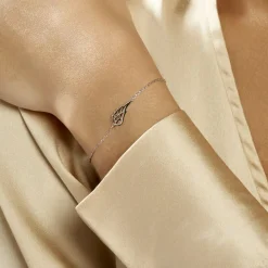 Histoire d'Or Bracelet Taiana Argent Blanc