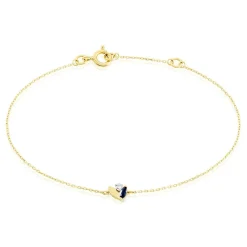 Histoire d'Or Bracelet Tameka Or Bicolore Saphir Diamant Outlet