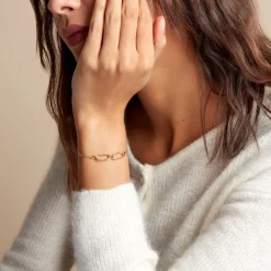 Histoire d'Or Bracelet Tameka Or Bicolore Saphir Diamant Outlet