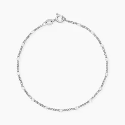 Histoire d'Or Bracelet Tessie Argent Blanc