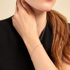 Histoire d'Or Bracelet Tessie Argent Blanc