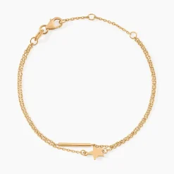 Histoire d'Or Bracelet Theodora Plaqué Or Jaune Sale