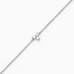 Histoire d'Or Bracelet Thylane Argent Blanc Oxyde De Zirconium Clearance