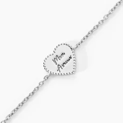 Histoire d'Or Bracelet Tiffen Argent Blanc Clearance