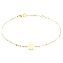 Histoire d'Or Bracelet Tiny Pearls Or Jaune Perle De Culture Clearance