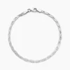 Histoire d'Or Bracelet Tissia Argent Blanc New