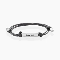 Histoire d'Or Bracelet Todd Acier Blanc Discount