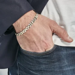 Histoire d'Or Bracelet Tom acier bicolore New