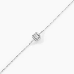 Histoire d'Or Bracelet Twila Or Blanc Oxyde De Zirconium