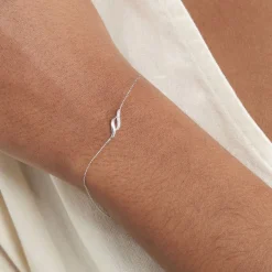 Histoire d'Or Bracelet Tylane or blanc diamant Discount